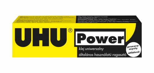 UHU Power Transparent univerzálne lepidlo 45 ml