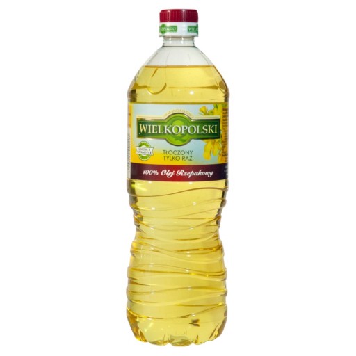 Wielkopolski Repkový olej 100% 0,9l