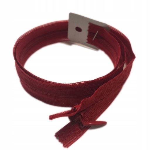 Skrytý zips YKK na šaty 60 bordová 527