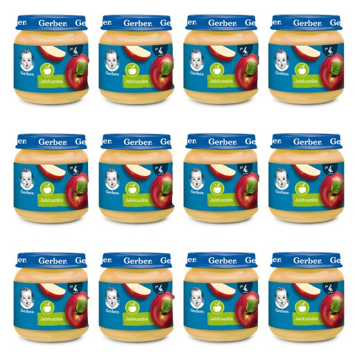 Gerber Jablkový mousse dezert pre dojčatá 125 g