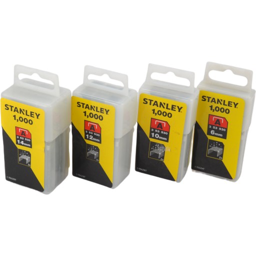 Sponky sponky 1000ks 12mm Stanley
