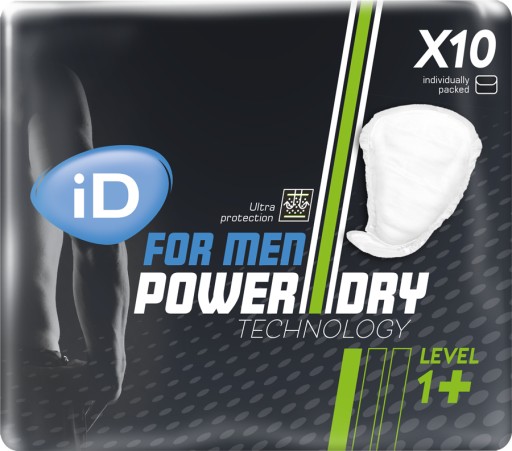 iD For Men Level 1+ urologické vložky 10 ks.