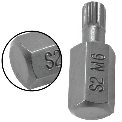 BIT 10MM SPLINE 6x30MM