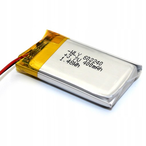 Batéria 400mAh 3,7V Li-Poly 602240