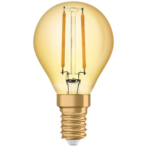 E14 Vintage Ball LED žiarovka 2,5W 22W 2400K OSRAM