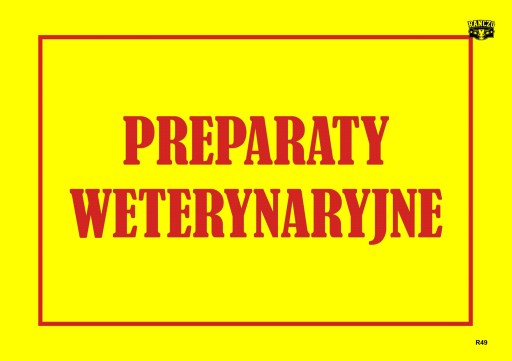 INFORMAČNÁ TABUĽA VETERINÁRNE PRÍPRAVKY
