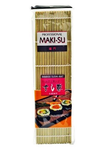 Bambusová podložka na sushi 27x27cm, profi