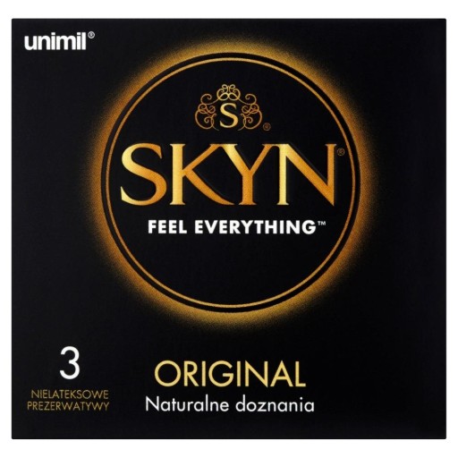 Skyn Original nelatexové kondómy, 3 kusy