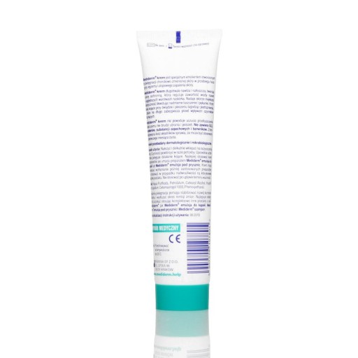 Mediderm ošetrujúci krém na psoriázu, ekzém, atopickú dermatitídu, praktická tuba 100 g
