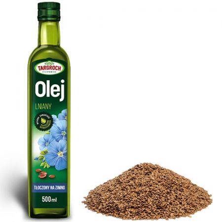 Targroch Ľanový olej lisovaný za studena 500 ml