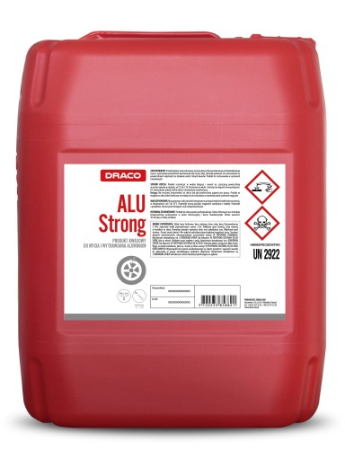 Silná kyselina na hliník, DRACO ALUSTRONG ráfiky, ALU STRONG Aluminium WHEELS