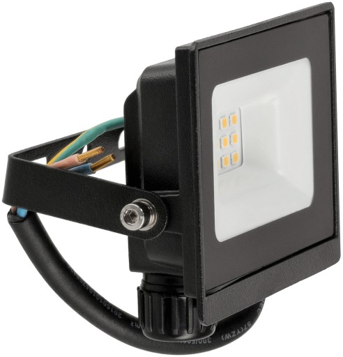 Halogénový LED reflektor 10W 4500K SLIM 2v1 s možnosťou pripojenia senzora