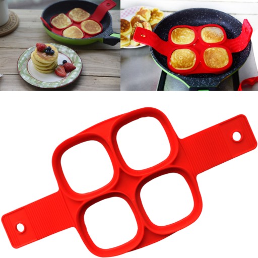 Silikónová forma na palacinky, palacinky, vajíčka, omelety, forma na vyprážanie