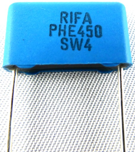 Fólia RIFA 0,0047uF 4,7nF 4N7 5% 1600V DC 10ks
