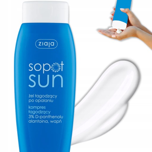 Ziaja Sopot Sun, upokojujúci gél po opaľovaní, 200 ml
