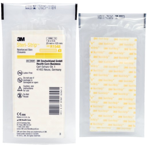Steri-Strip PÁSKY UZÁVIERKA NA ZVIRANIE 25x125mm 1 ks.