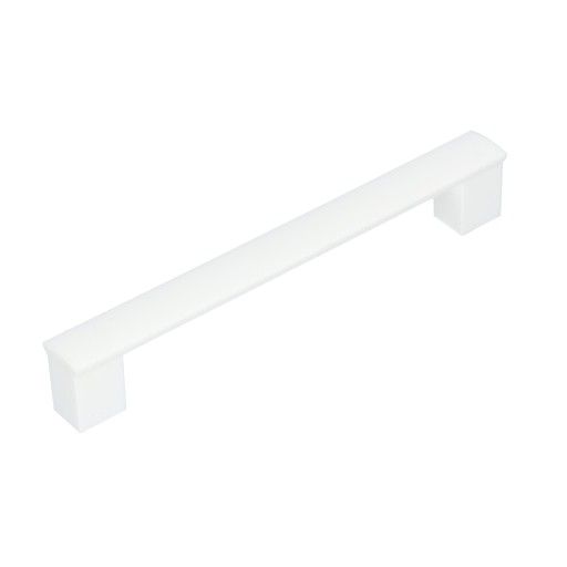 Biela Nábytková rukoväť ku kuchynskej zásuvkovej skrinke L-180 biela 160mm + skrutky