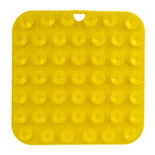 LIZOVACIA PODLOŽKA podnos pre psov 20x20cm ANTISTRESOVÝ veľký XL ŽLTÉ