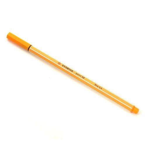 Jemná linka 0,4 mm oranžová Stabilo Point 88/54
