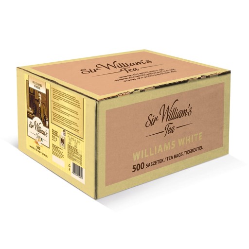 Sir Williams White Tea with Hruška, sada 5 bylín