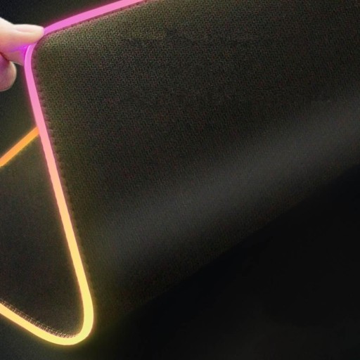RGB LED herná podložka pod myš