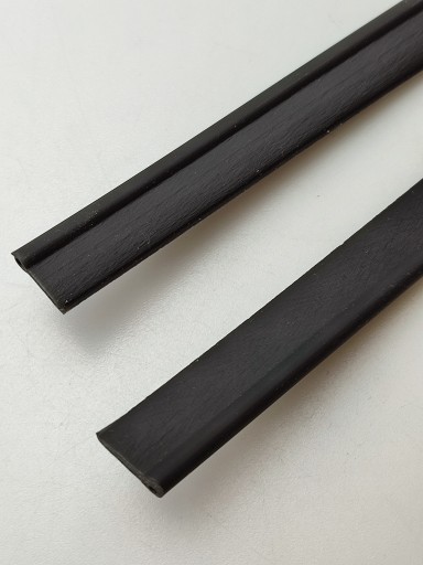 Kedra - kožená galantéria biza 10 mm čierna 5 metrov