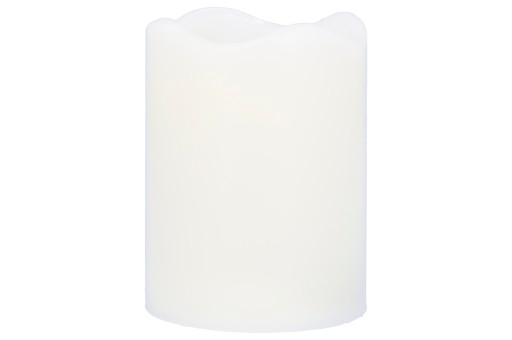 LED sviečka, sviečka na batérie, časovač, baterka, elektrická vložka, plameň, 9 cm