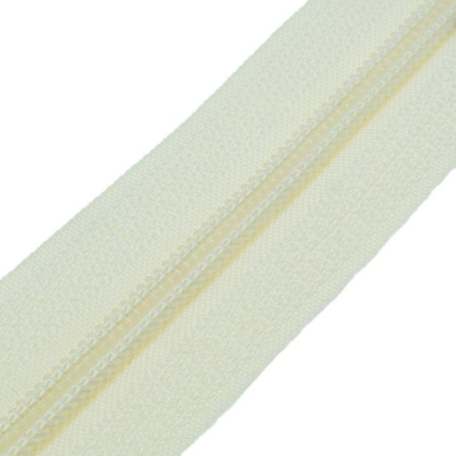 Zipsová páska, ecru zips, farba 031, 1 METER