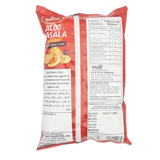Indický snack Aloo Masala Haldirams 200g