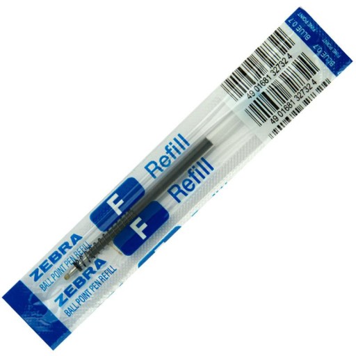 VLOŽKA ZEBRA F-0,7 MODRÁ