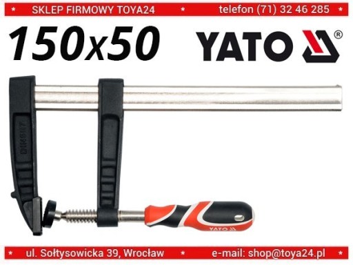 Stolárska svorka 150mm x 50mm Yato