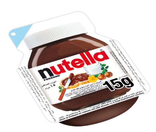 Ferrero Nutella Krém na natieranie chlebíčkov 15g mini čokoládový lieskový orech