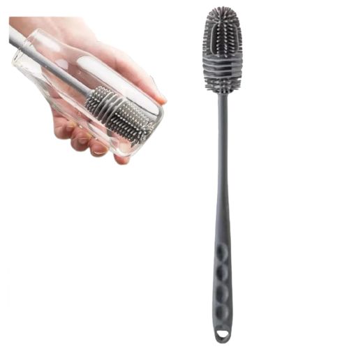 SILIKÓNOVÁ FĽAŠA UMÝVACIA KEFKA umývačka čistič GLASSES BRUSH