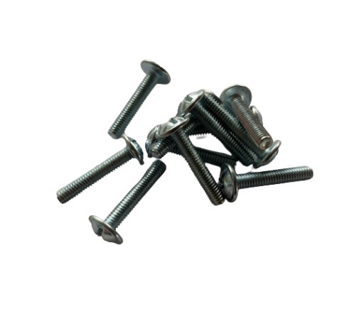 SKRUTKA na kľučky, podložka M4x25, Phillips 20x