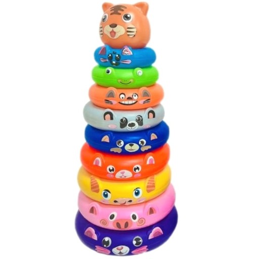 PYRAMÍDA 10 EL SORTER VZDELÁVACIE TIGER rébus
