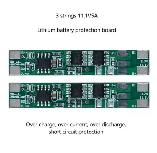 NABÍJACÍ MODUL BATÉRIE 3S 5A OCP 10A