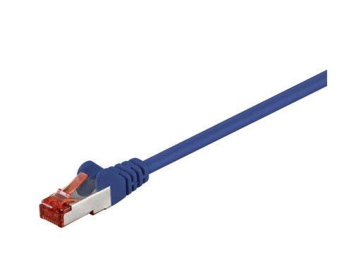 CAT6 S/FTP (PiMF) sieťový kábel, Modrý 1,5 m