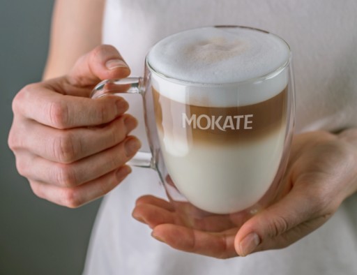 Instantný kávový nápoj Latte s nadýchanou penou bez espresso kávovaru Mokate