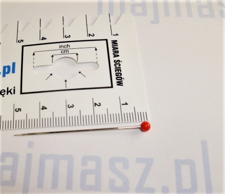 Poľské krajčírske špendlíky 50mm + zásoba špendlíkov HIT