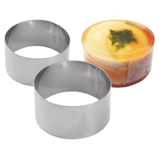 2x RIM formovací kruhový tvarovací dezertný tanier