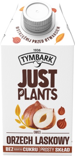 Tymbark Just Plants lieskovoorieškový nápoj 0,5l