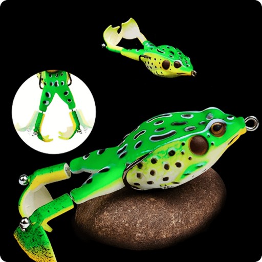 PLÁVAJÚCA WOBLEROVÁ ŽABKA S OTOČNÝMI PLUVAMI SAHIDO FROG FLICKER SUM RUŽOVÁ