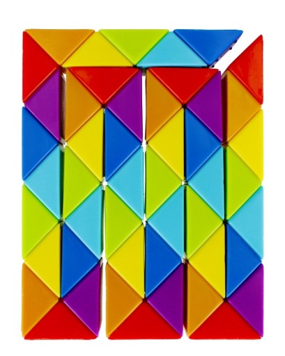 MAGIC PUZZLE RAINBOW SNAKE MAGIC SNAKE 48 EL FAREBNÝ
