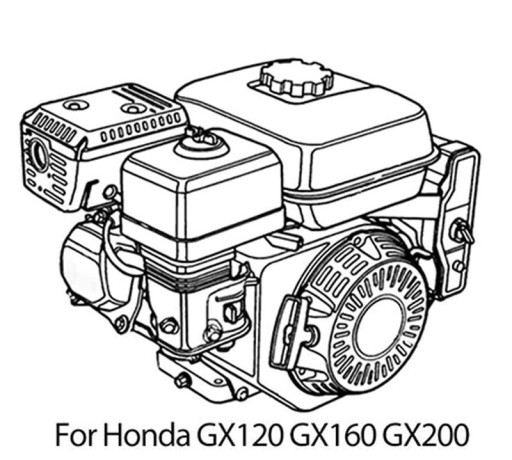 ŠTARTÉR SZARPAK ŠTARTÉR PRE HONDA GX160 120 200