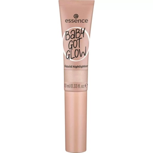 ESSENCE Baby Got Glow tekutý rozjasňovač na tvár 10 Sassy in Silk 10ml