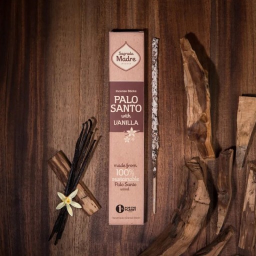 Vonné tyčinky Sagrada Madre - Palo Santo s vanilkou