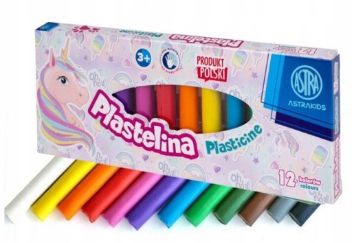 MÄKKÝ PLASTIK ASTRA 12 FARIEB JEDNOROŽEC