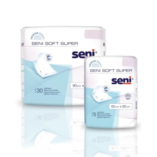 SENI SOFT SUPER ZÁKLADY 60x60cm hygienické 5 ks.