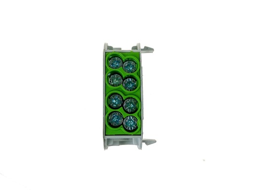 Distribučný blok Simet ZELENÝ 81503005 4x2,5-25mm