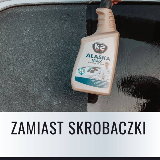 K2 ALASKA rozmrazovač okien rozmrazovač 700 ml